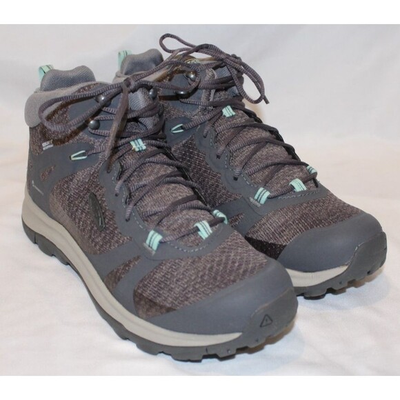Keen Women's Terradora Mid WP Hiking Boots Magnet Ocean Wave SZ 9.5 NIB $190 - Picture 3 of 6